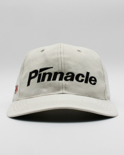 90s Pinnacle Gold LS White Cap