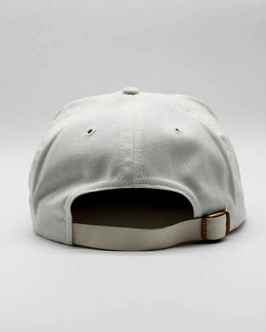 90s Pebble Beach White Rope Cap by CaliFrame