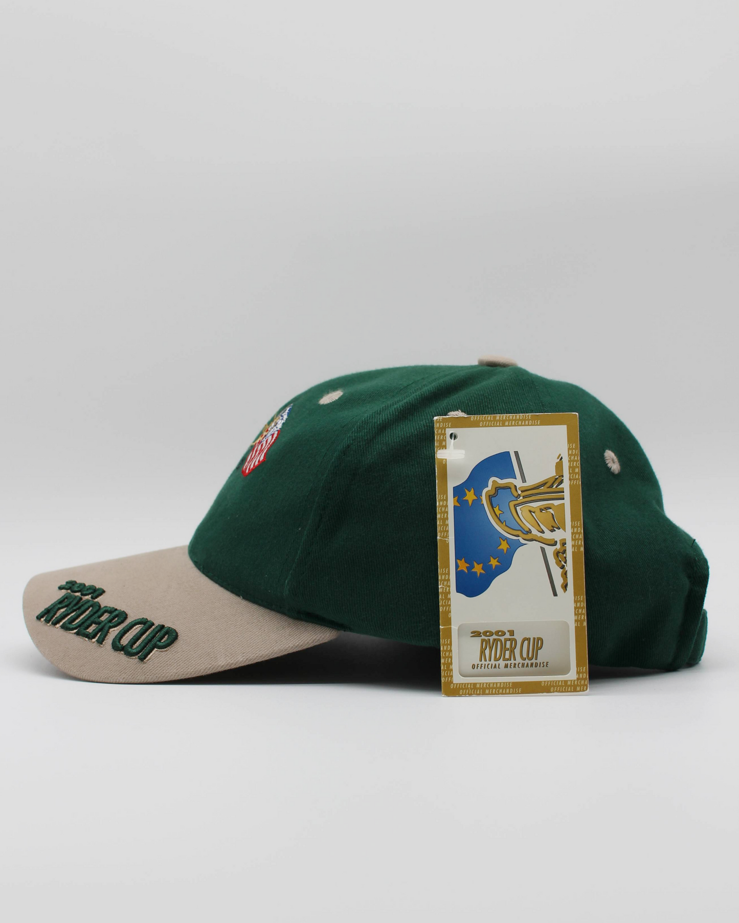 2001 Ryder Cup Green Cap with Tags