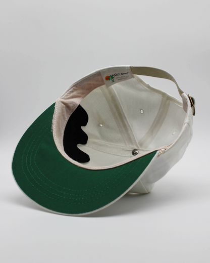 90s Pebble Beach White Rope Cap by CaliFrame