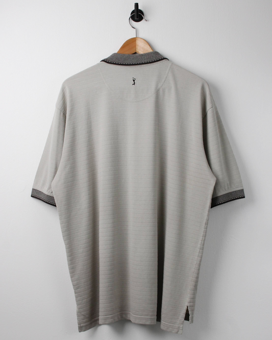 90s PGA Tour Grey Textured Polo (L)