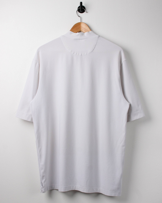 00s Nike White Dri-Fit Mock Neck (XL)