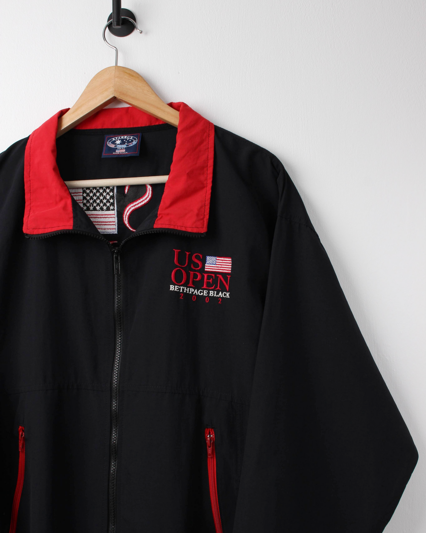 2002 US Open Bethpage Black Black/Red Jacket (M)