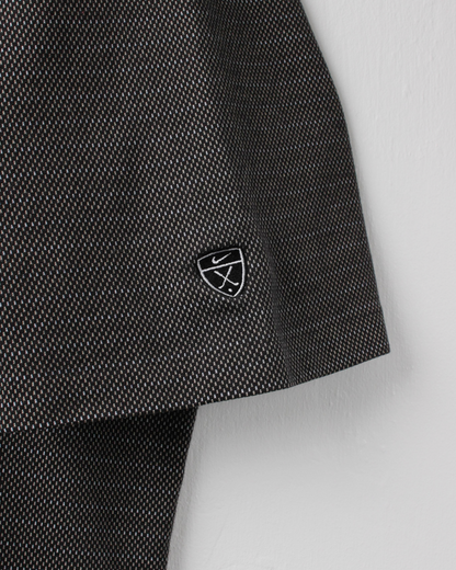 00s Nike Shield Logo Micro Pattern Polo (L)