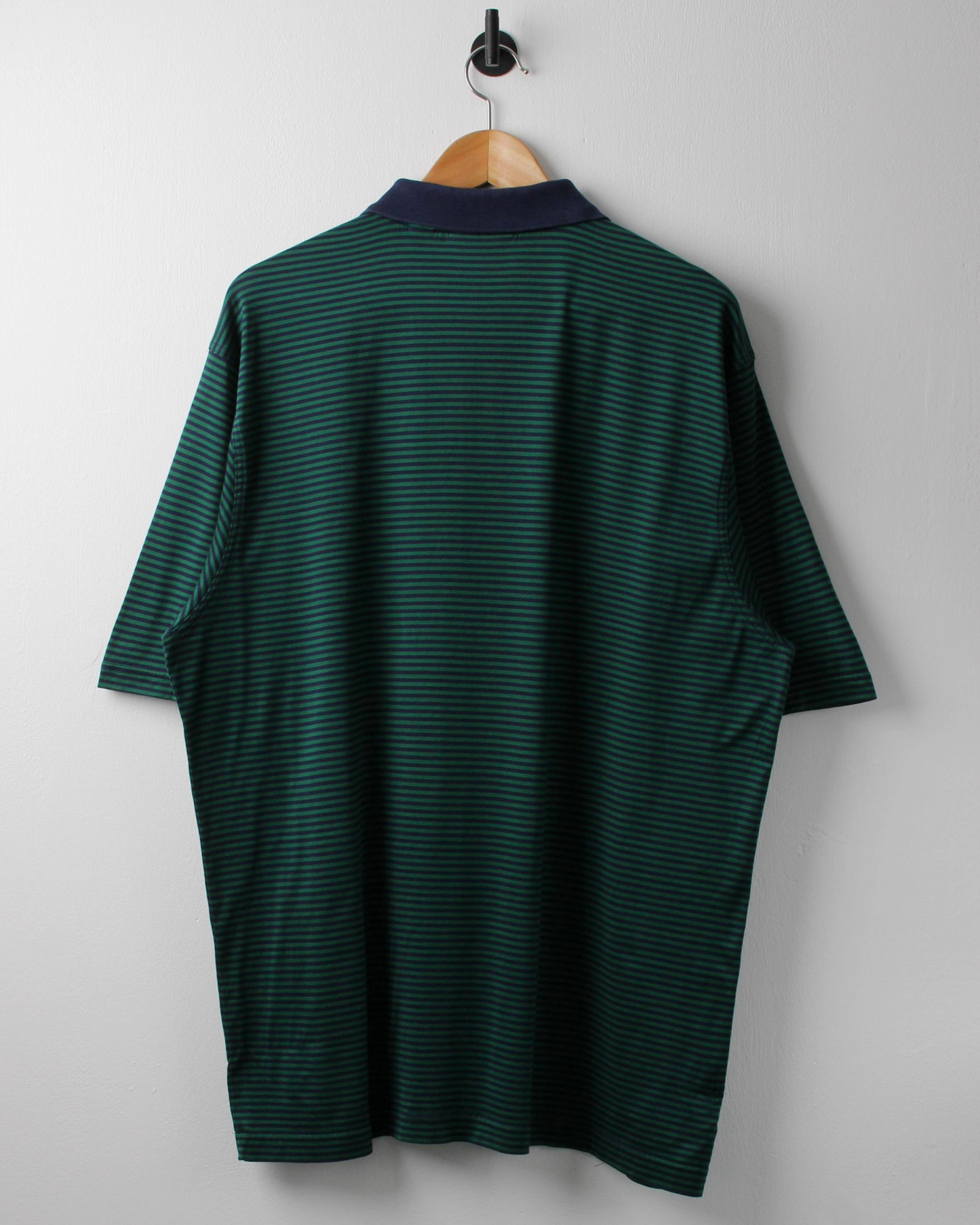 90s Masters Amen Corner Green & Navy Polo (L)