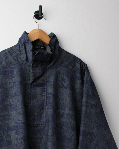 Nike Green & Navy Abstract Storm-Fit Windbreaker (M)