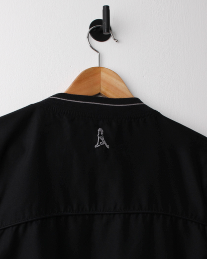 00s Ping ‘Mr Ping’ Logo Black Windbreaker Golf Vest (S)