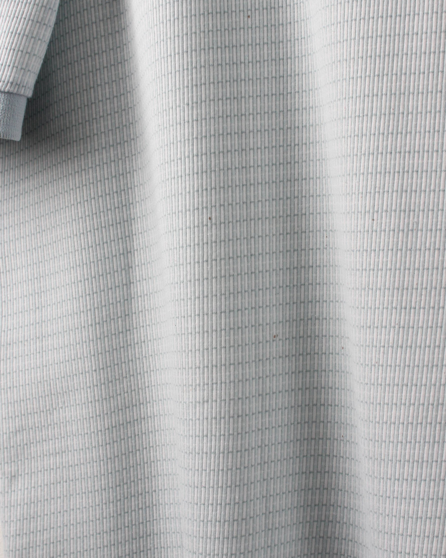 00s Ping Light Blue & White Geometric Patterned Polo (L)