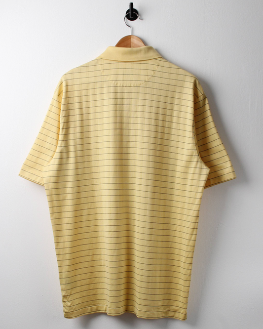 00s Nike Tiger Woods Yellow & Black Polo (L)