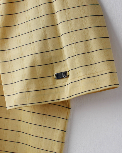 00s Nike Tiger Woods Yellow & Black Polo (L)