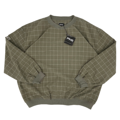 Ping Khaki Chequered Windbreaker BNWT (XL) - Generation Mulligan