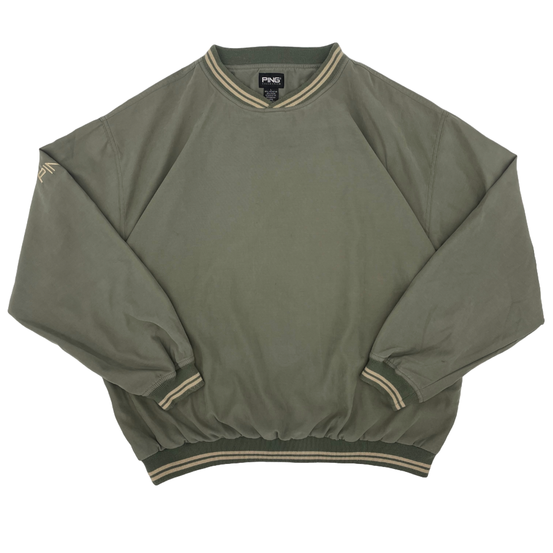 Ping Khaki Green Windbreaker (L) - Generation Mulligan