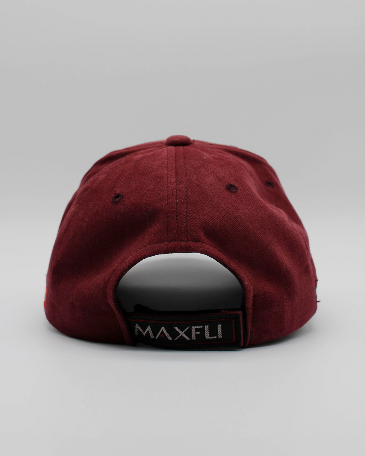 90s MAXFLI Burgundy & Navy Two Tone Cap