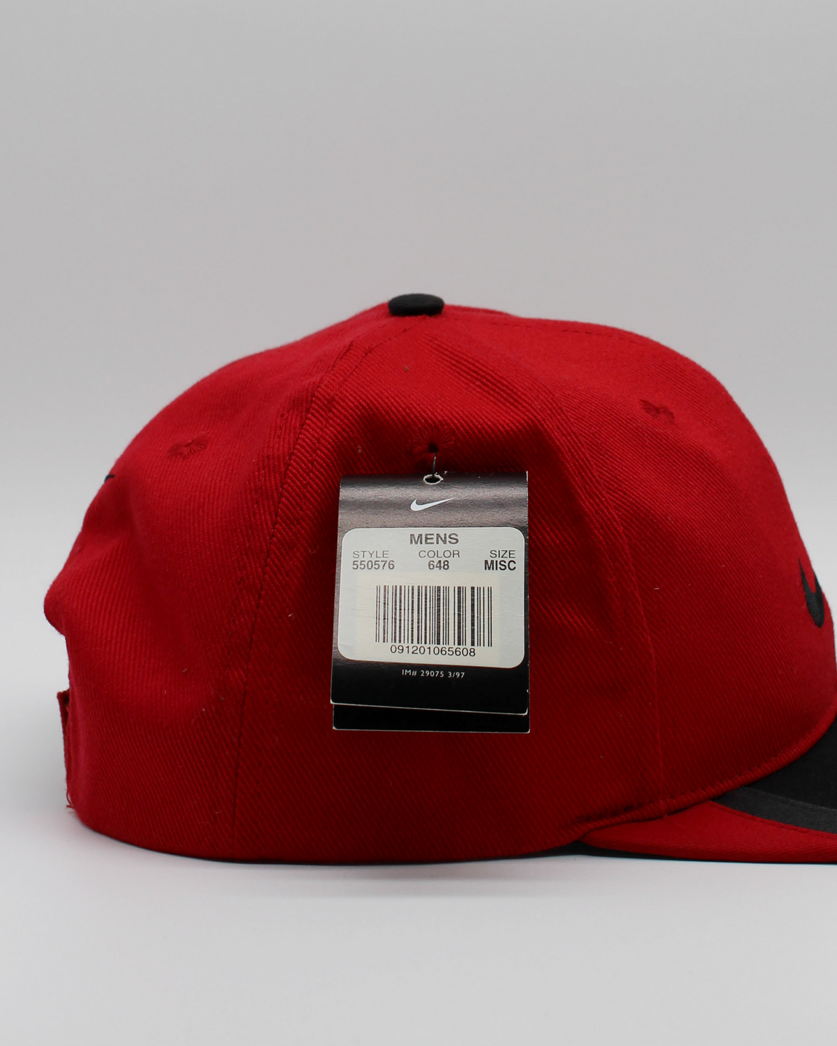 00s Nike Red & Black Cap with Tags