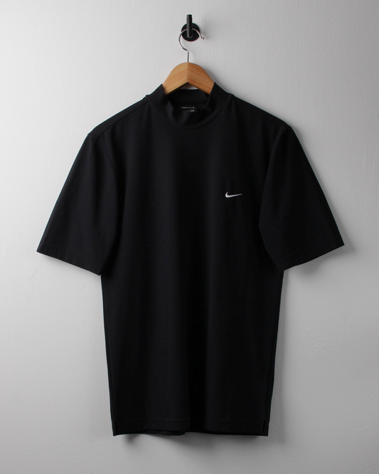 00s Nike Black Dri-Fit Mock Neck (S)