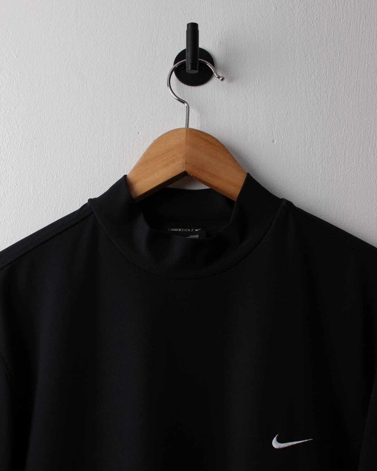 00s Nike Black Dri-Fit Mock Neck (S)