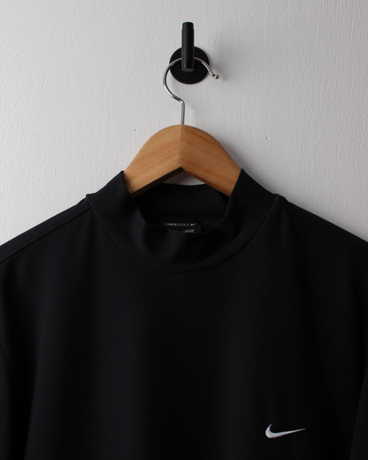 00s Nike Black Dri-Fit Mock Neck (S)