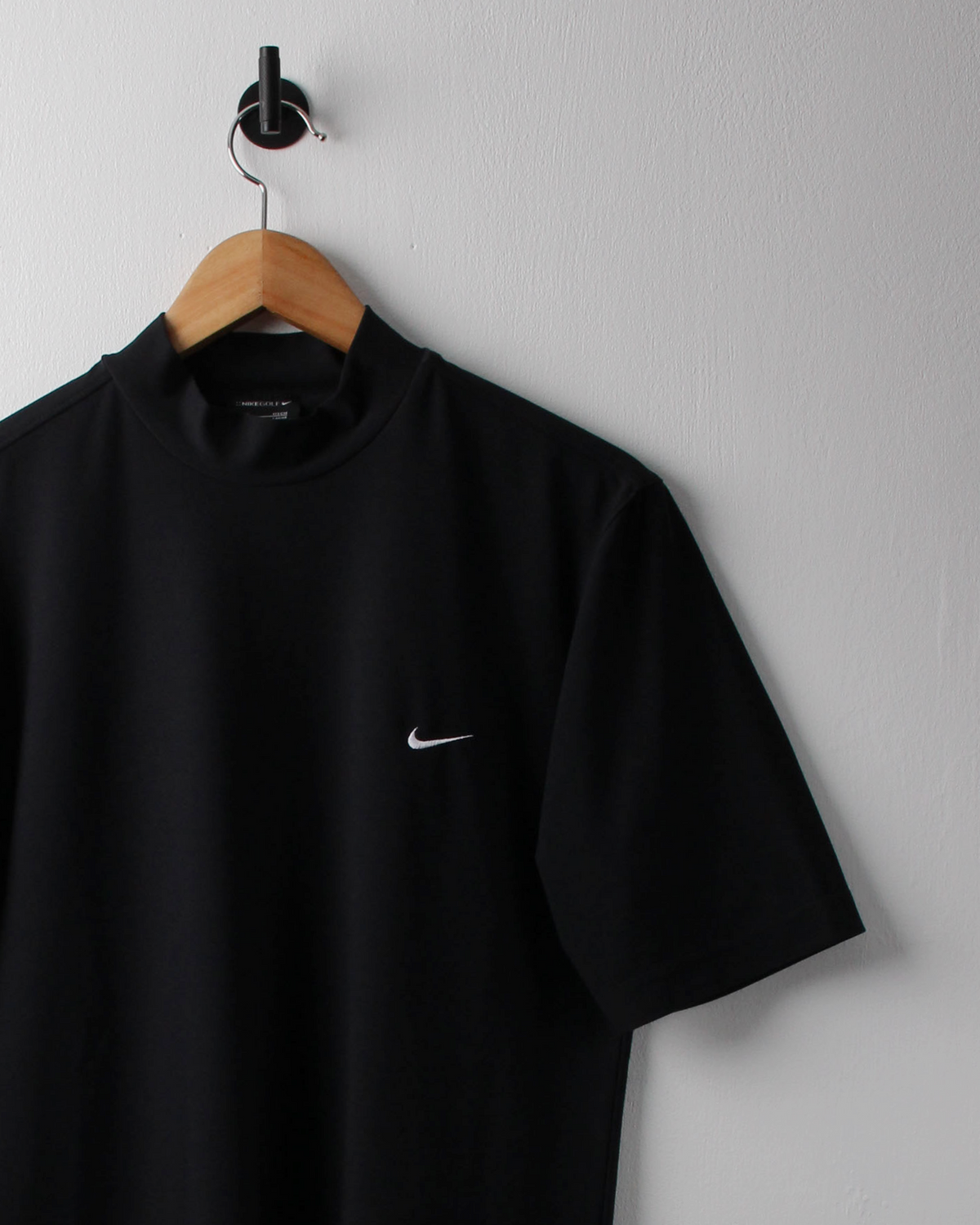 00s Nike Black Dri-Fit Mock Neck (S)