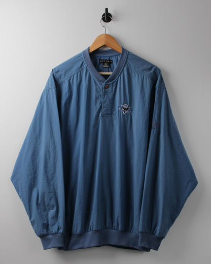 90s Nike Tour Light Blue Buttoned Windbreaker (L)
