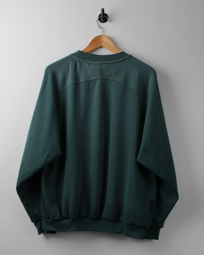 00s Mizuno Green Crewneck Sweatshirt (M)