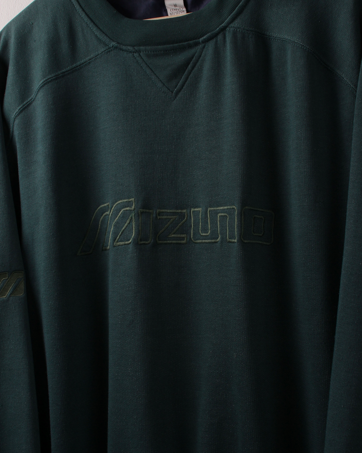 00s Mizuno Green Crewneck Sweatshirt (M)