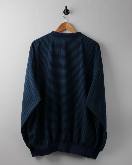 ‘99 US Open Pinehurst No. 2 Blue Plaid Windbreaker (L)