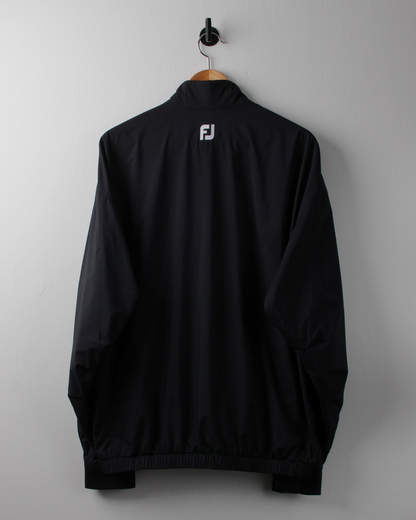 90s FootJoy Black Half Zip Windbreaker (M)