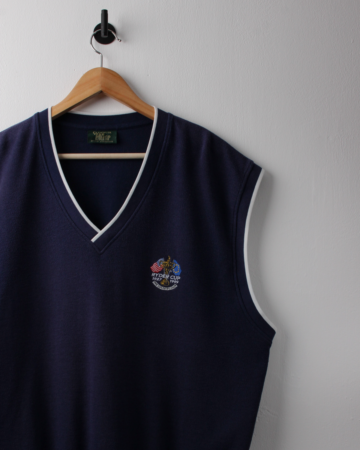 '99 Ryder Cup Navy Sweater Vest (XL)