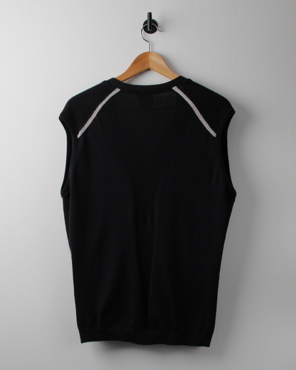 00s Nike Black Wool Cardigan (L)