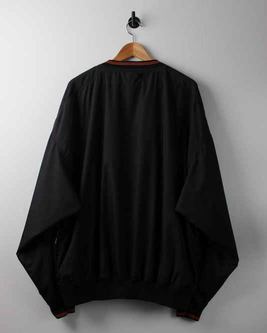 90s TaylorMade Black & Orange Windbreaker (XXL)