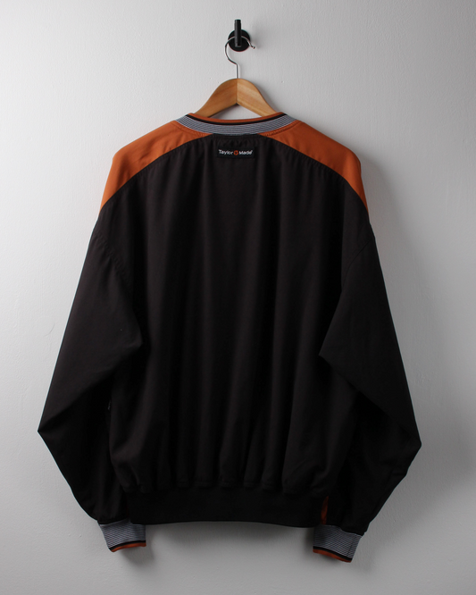 90s TaylorMade Black & Orange Windbreaker (M)