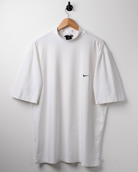00s Nike White Dri-Fit Mock Neck (XL)