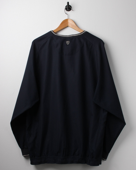 00s Nike Shield Logo Navy Lightweight Windbreaker (L)