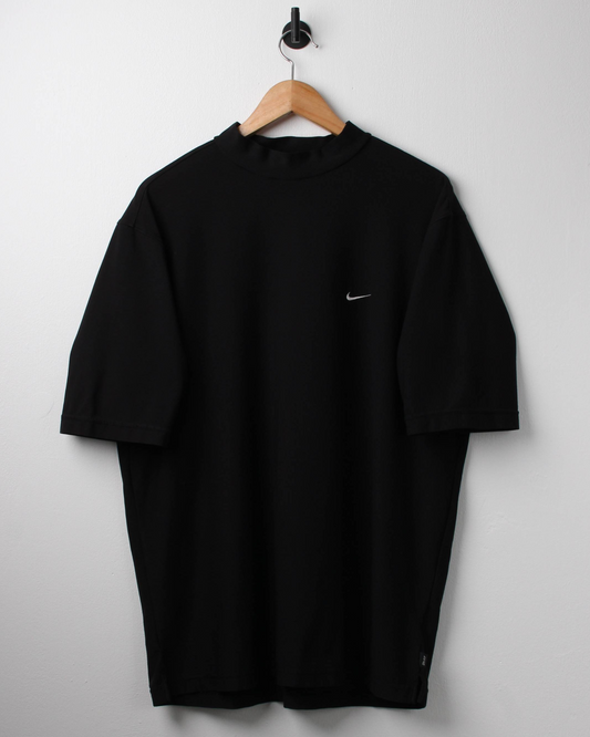 00s Nike Black Dri-Fit Mock Neck (XL)