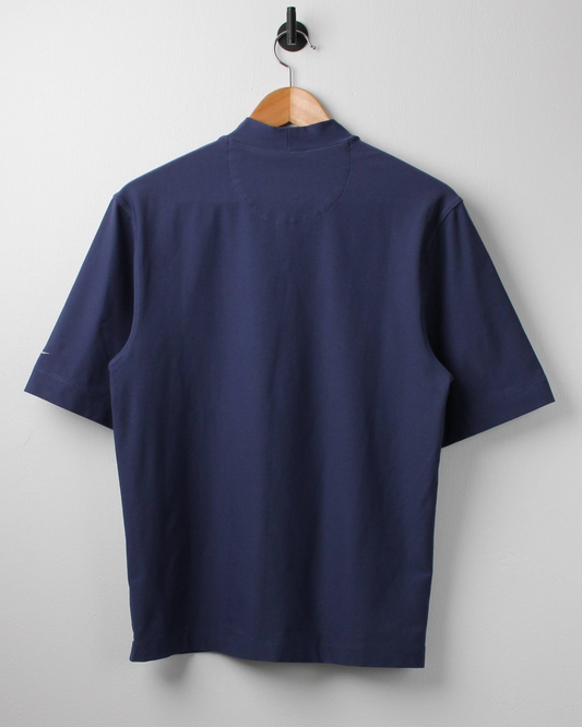 00s Nike Blue Dr-Fit Mock Neck (S)