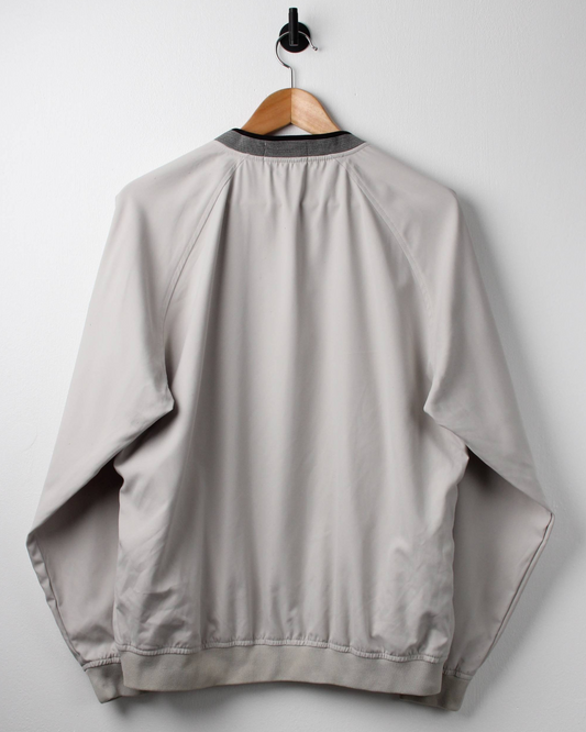 2003 Open Championship Ashworth Cream V-Neck Windbreaker (M)