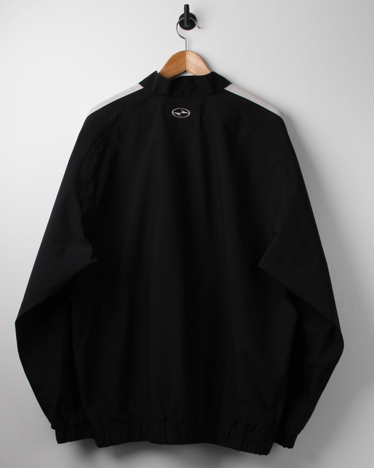 90s Nike Tiger Woods Yin Yang Black/White Quarter Zip Windbreaker (XL)