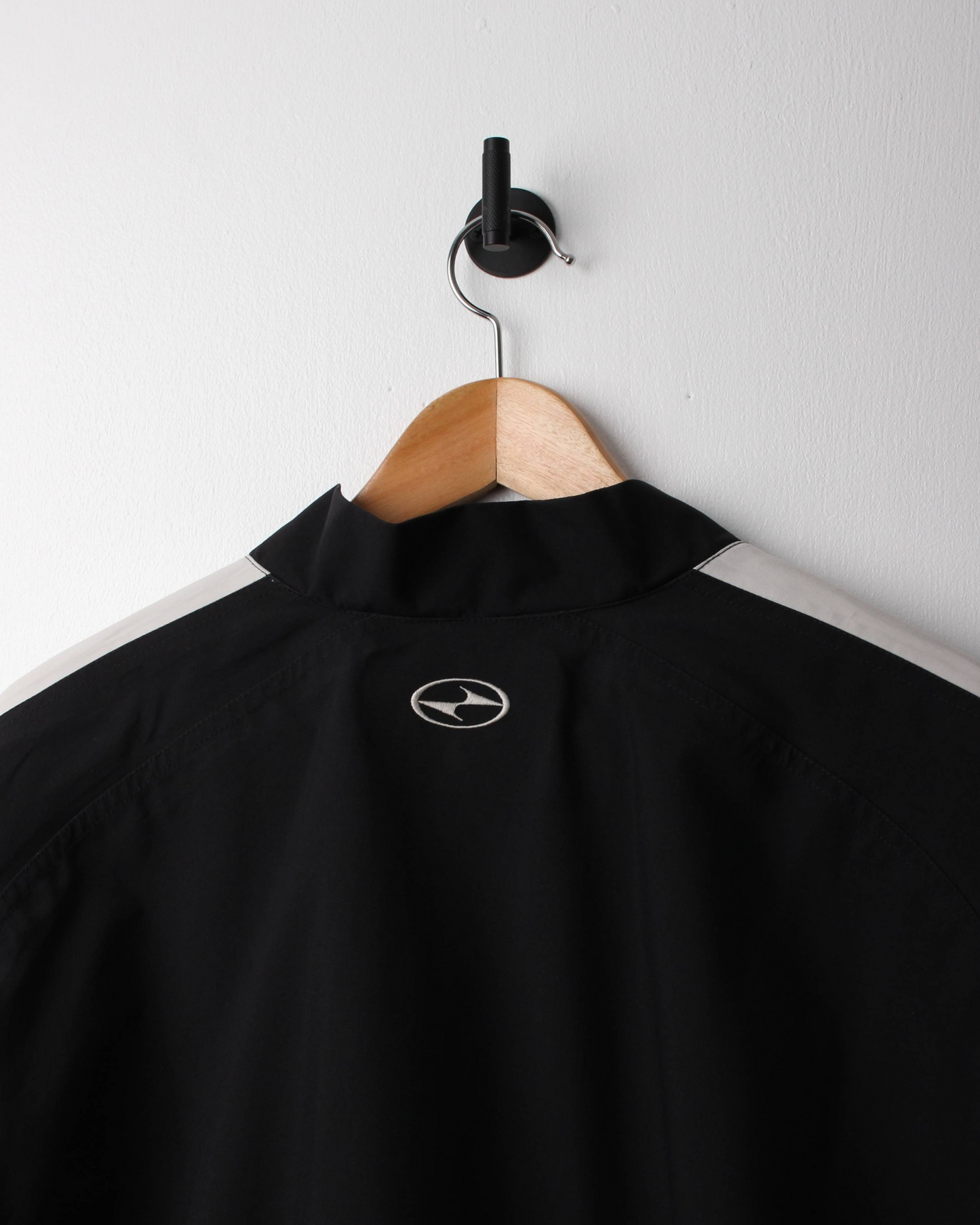 90s Nike Tiger Woods Yin Yang Black/White Quarter Zip Windbreaker (XL)
