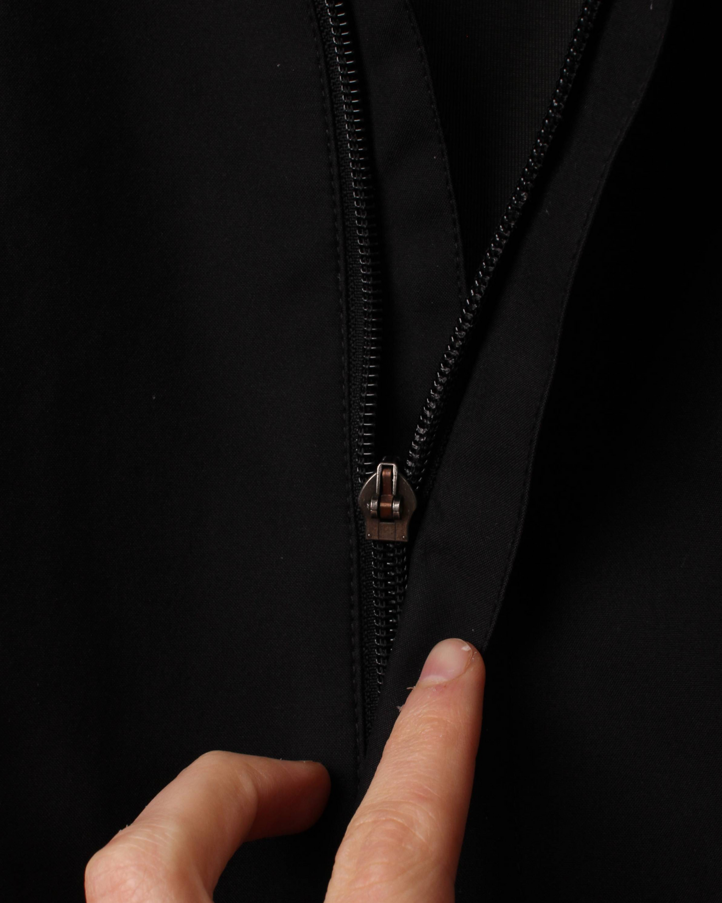 90s Nike Tiger Woods Yin Yang Black/White Quarter Zip Windbreaker (XL)