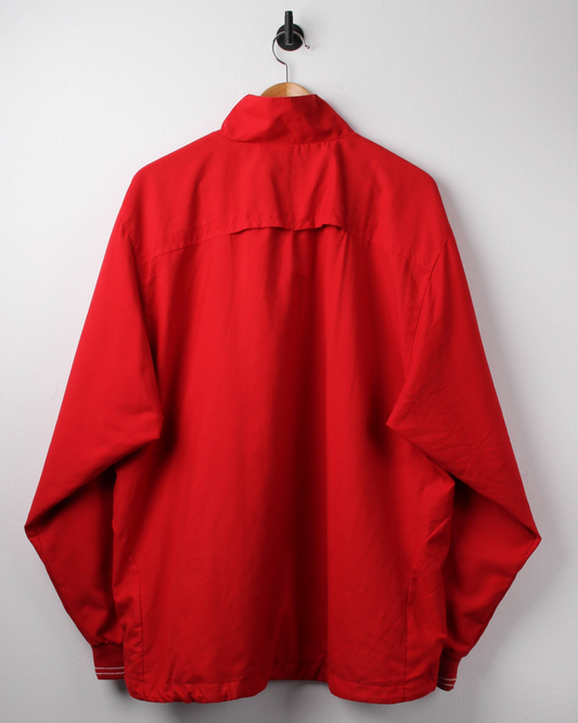 00s Nike Red Quarter Zip Windbreaker (XL)