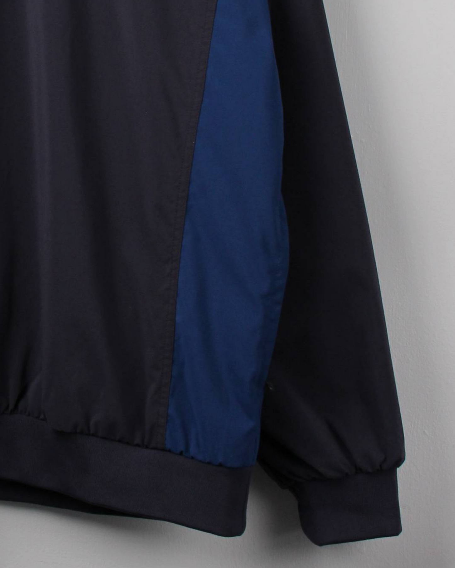 00s Nike Navy/Blue V-Neck Windbreaker (XL)