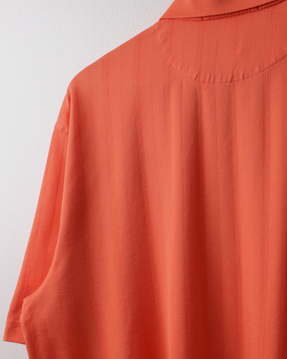 00s Nike Tiger Woods Peach Textured Polo (L)