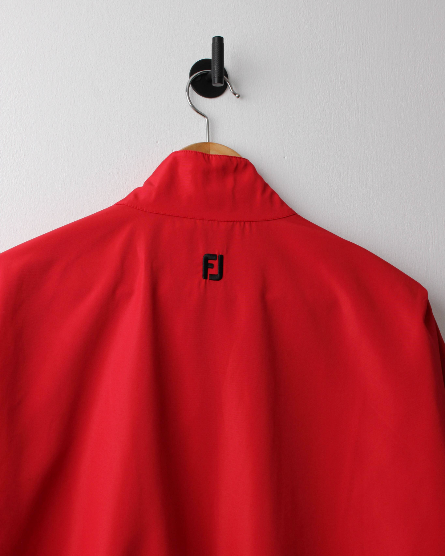 00s DryJoys by FootJoy Red Short Sleeve Windbreaker (M)