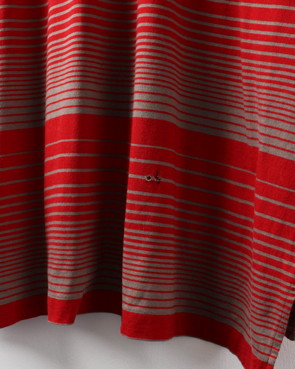 90s Nike Tiger Woods Yin Yang Red Striped Polo (XL)