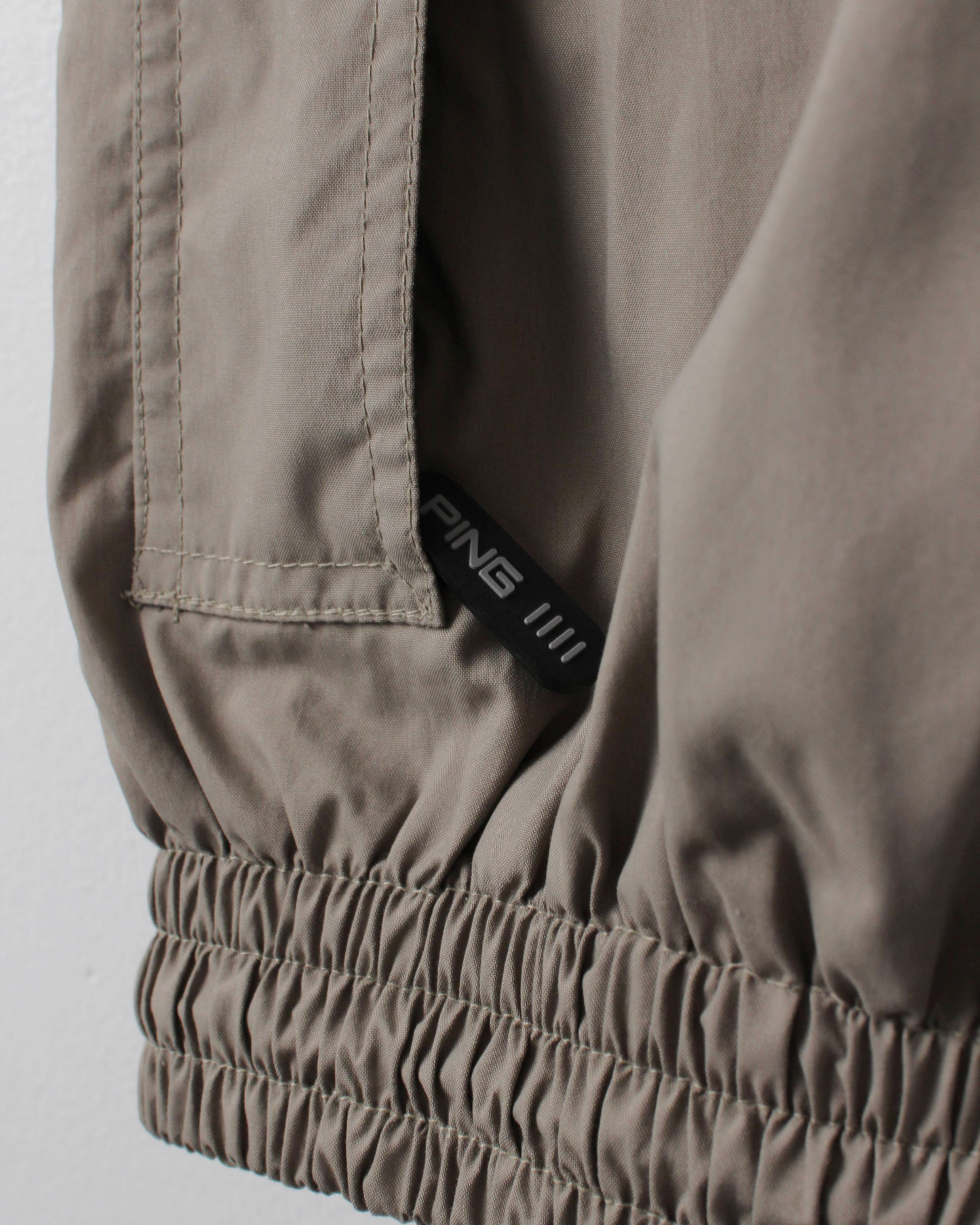 00s Ping Khaki Waterproof Golf Trousers (31L, M)