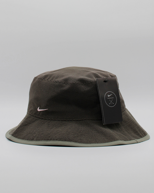 90s Nike Khaki Reversible Bucket Hat with Tags