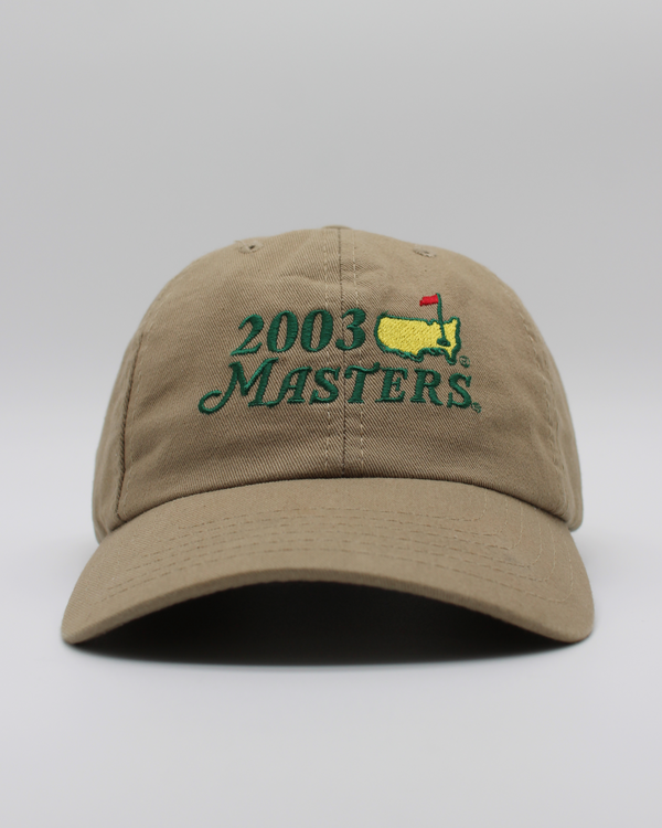 2003 Masters Beige Cap by American Needle
