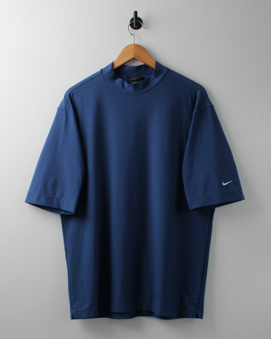 00s Nike Blue Dri-Fit Mock Neck (XL)