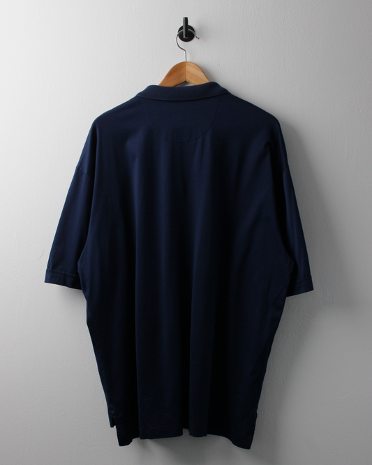 00s Nike Tiger Woods Shield Logo Navy Polo (XL)