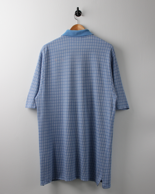 '99 Ryder Cup Blue Chequered Polo (XL)